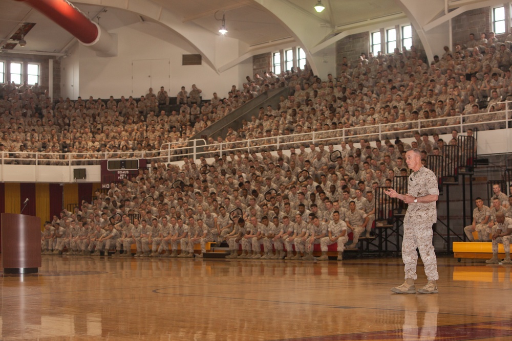 CMC Camp Lejeune Visit