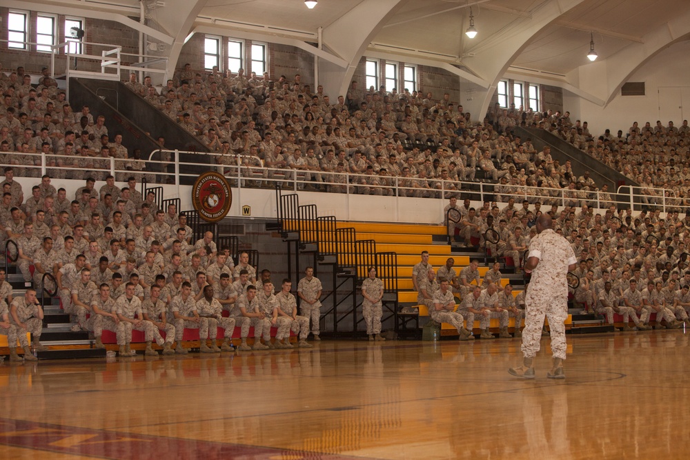 CMC Camp Lejeune Visit