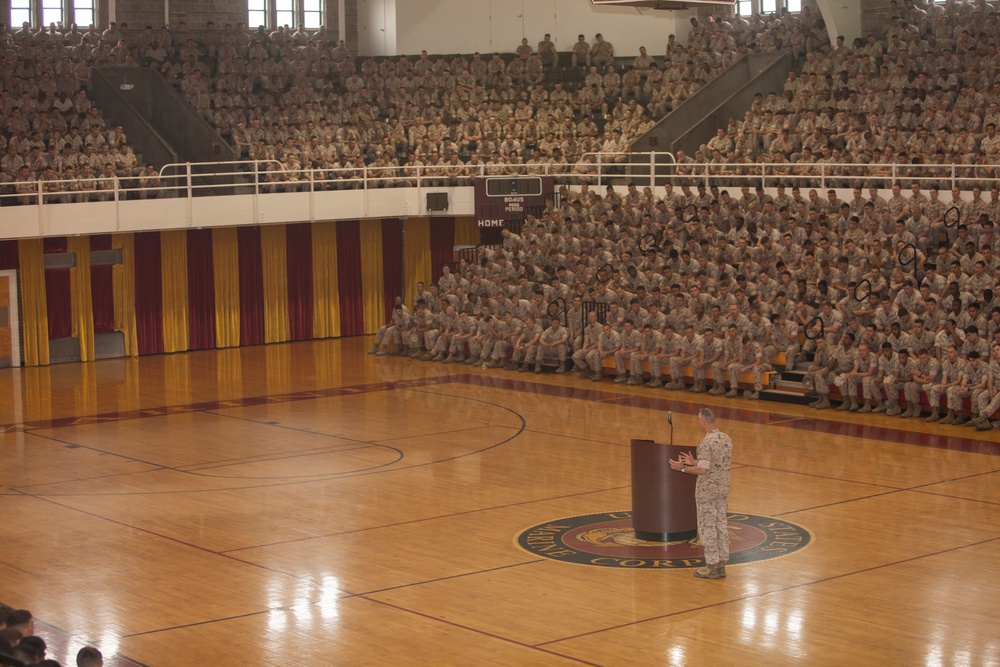 CMC Camp Lejeune Visit