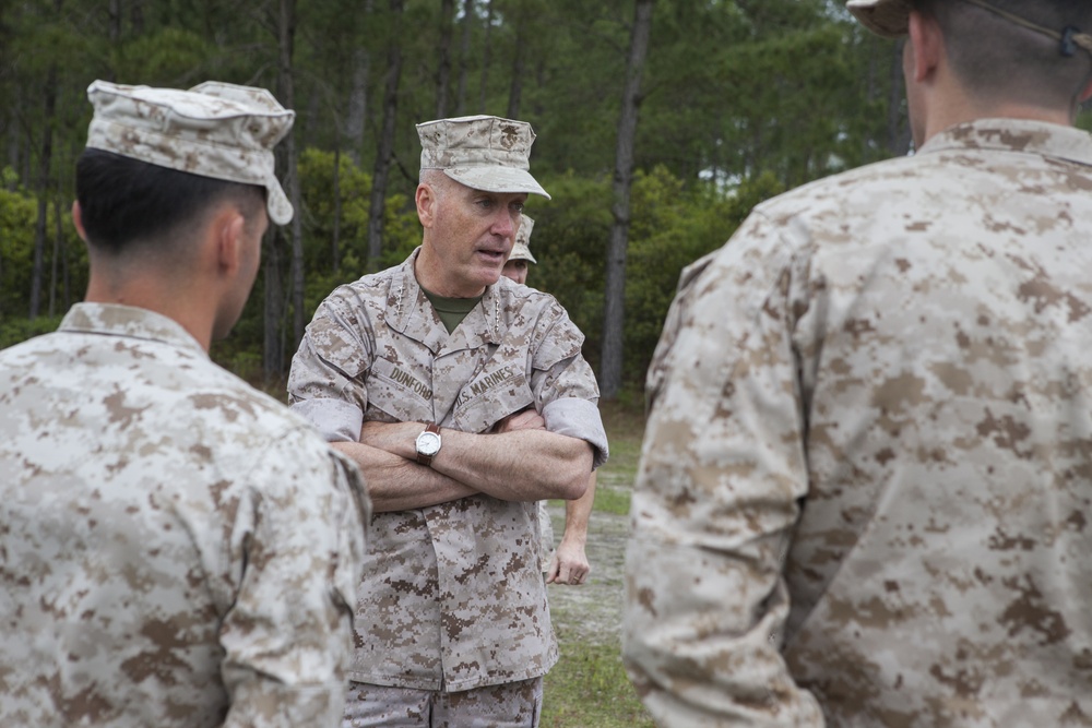 CMC Camp Lejeune Visit