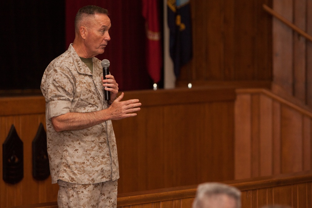 CMC Camp Lejeune Visit