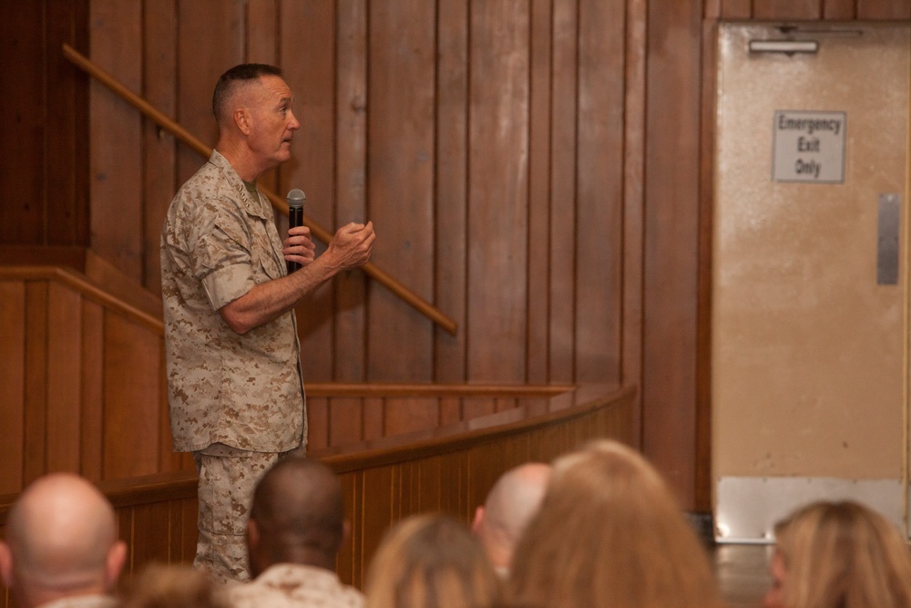 CMC Camp Lejeune Visit