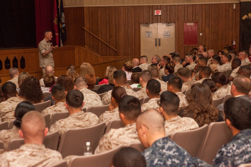 CMC Camp Lejeune Visit