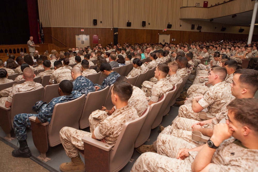 CMC Camp Lejeune Visit