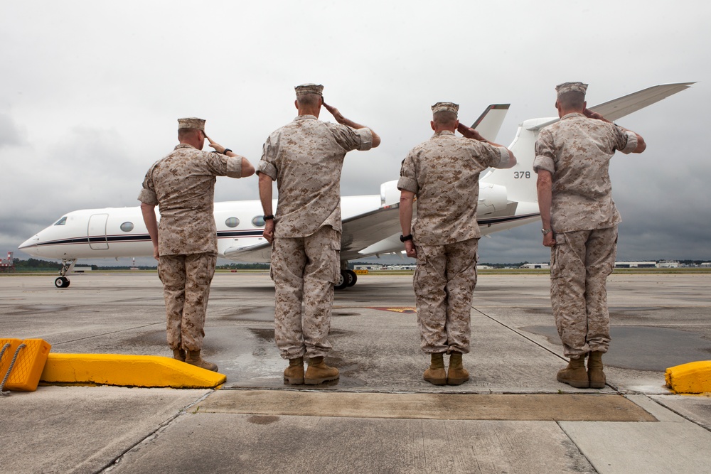 CMC Camp Lejeune Visit