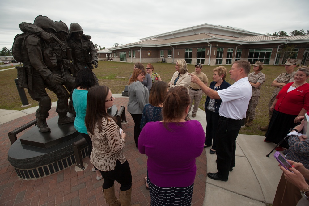 CMC Camp Lejeune Visit