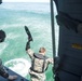 Alpha Company, 2nd Recon helocasts during amphibious package