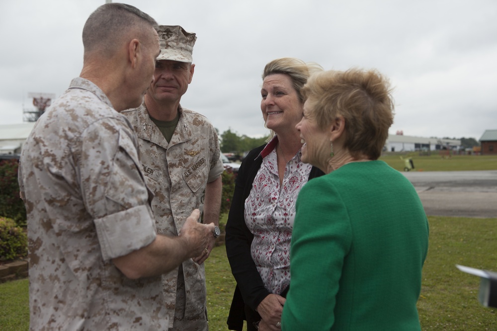 CMC Camp Lejeune Visit