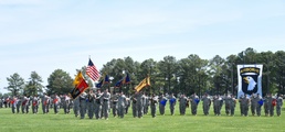 159th Combat Aviation Brigade cases colors during inactivation ceremony