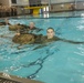 Marine recruits trace amphibious routes during water survival training on Parris Island