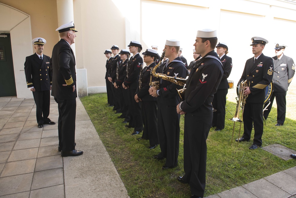 Chief of the Royal Norwegian navy visits Naval Support Activity Naples