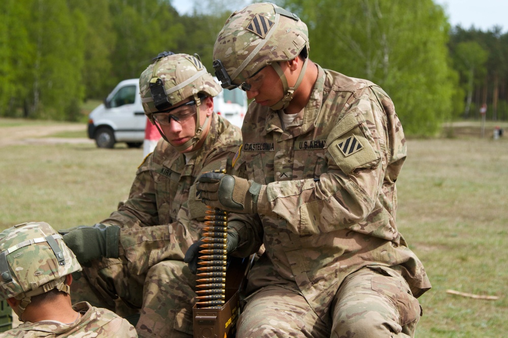 Cavalry scout gunnery