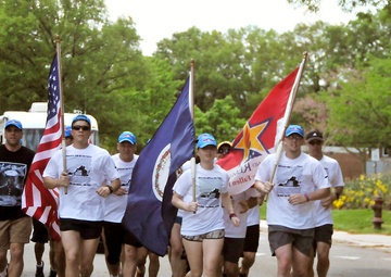 Final miles of remembrance run held on JBM-HH, ANC