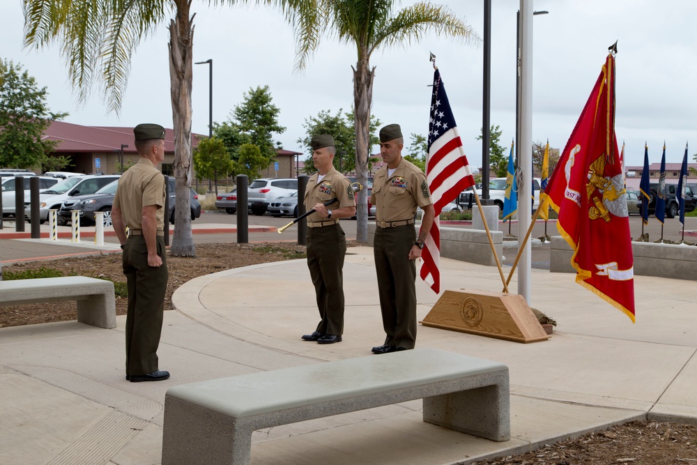 1st Marine Special Operations Battalion Relief &amp; Appointment