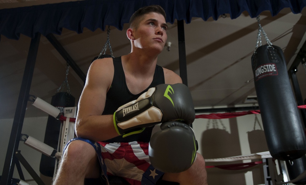 Airman fights toward dream