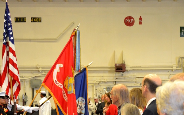 USS America change of command