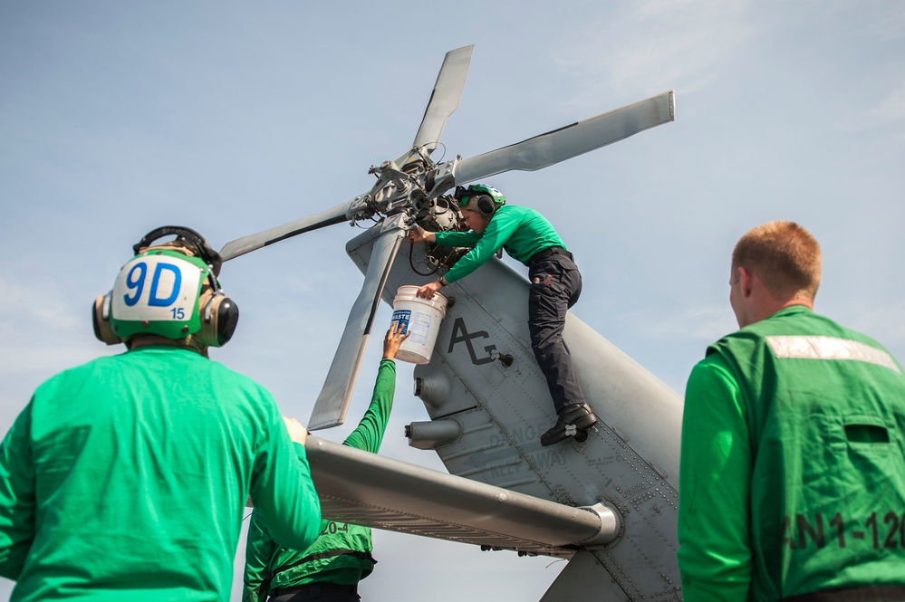 USS George H.W. Bush operations