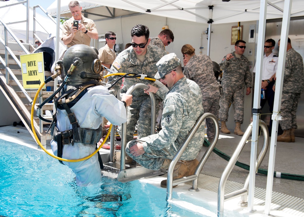 Dive training