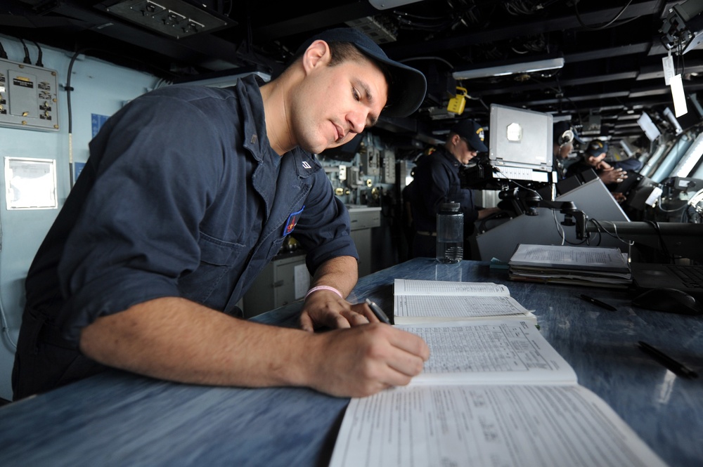 USS George H.W. Bush operations