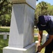 Marines, community volunteers at Beaufort Memorial Cemetery