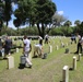 Marines, community volunteers at Beaufort Memorial Cemetery