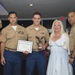 Sailors, Marines and Coast Guardsmen attend the Fleet Week Port Everglades 'Enlisted Person of the Year' reception