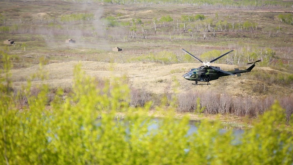 1st ANGLICO, Canadian Armed Forces call down lightning from the sky