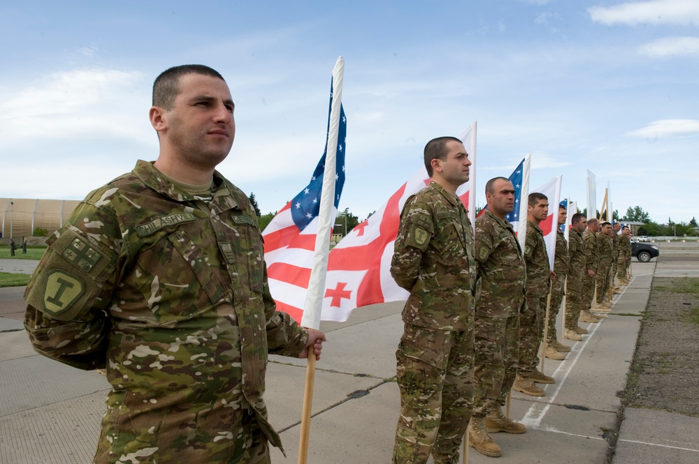 173rd Airborne arrives in Georgia for Exercise Noble Partner