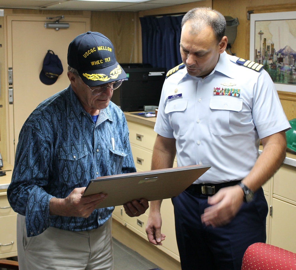 Mellon family donates heirloom to Coast Guard cutter