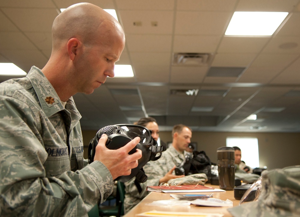 CBRN training prepares Airmen for worst-case scenarios