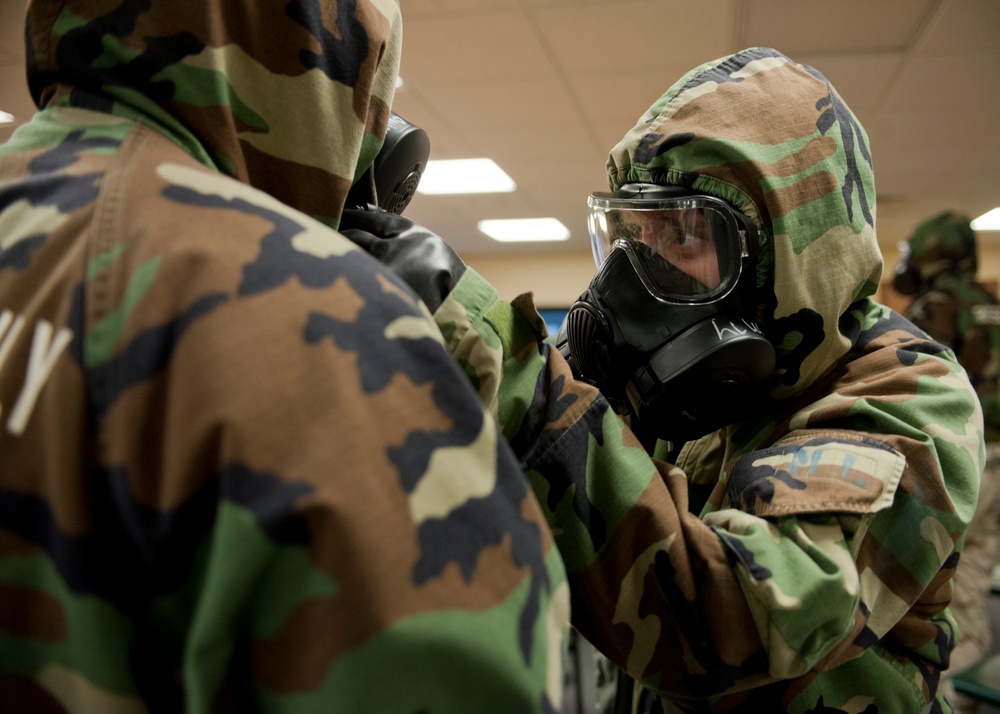 CBRN training prepares Airmen for worst-case scenarios