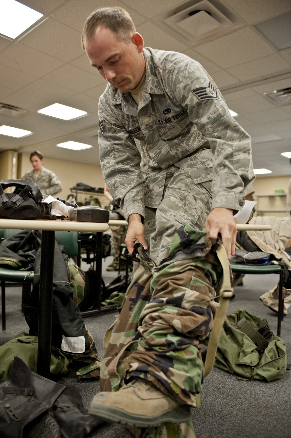 CBRN training prepares Airmen for worst-case scenarios