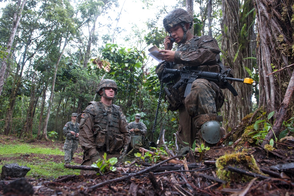 USARNG soldiers compete during Region VII Best Warrior Competition
