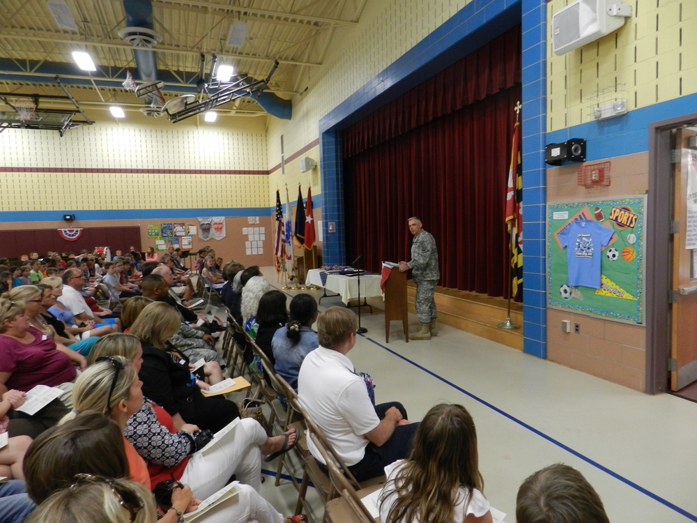 20th CBRNE salutes elementary school students