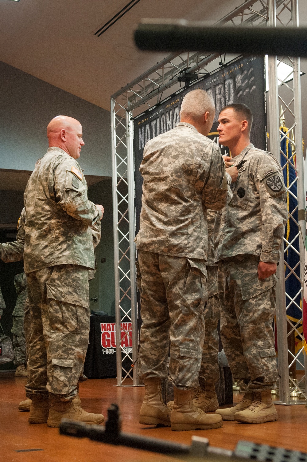 USARNG soldiers compete during Region VII Best Warrior Competition
