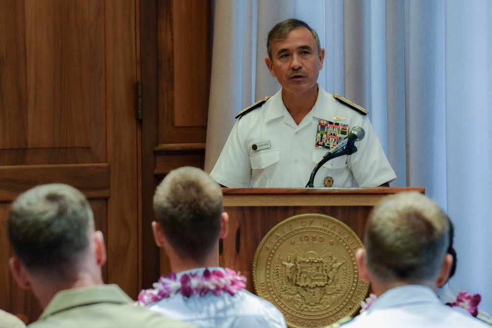 30th Annual Hawaii Chamber of Commerce Military Affairs Council ceremony