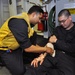 USS Arlington mass casualty drill