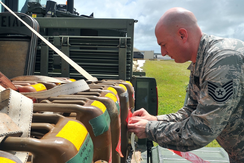 36th Contingency Response Group Airmen prepare to provide assistance in Nepal