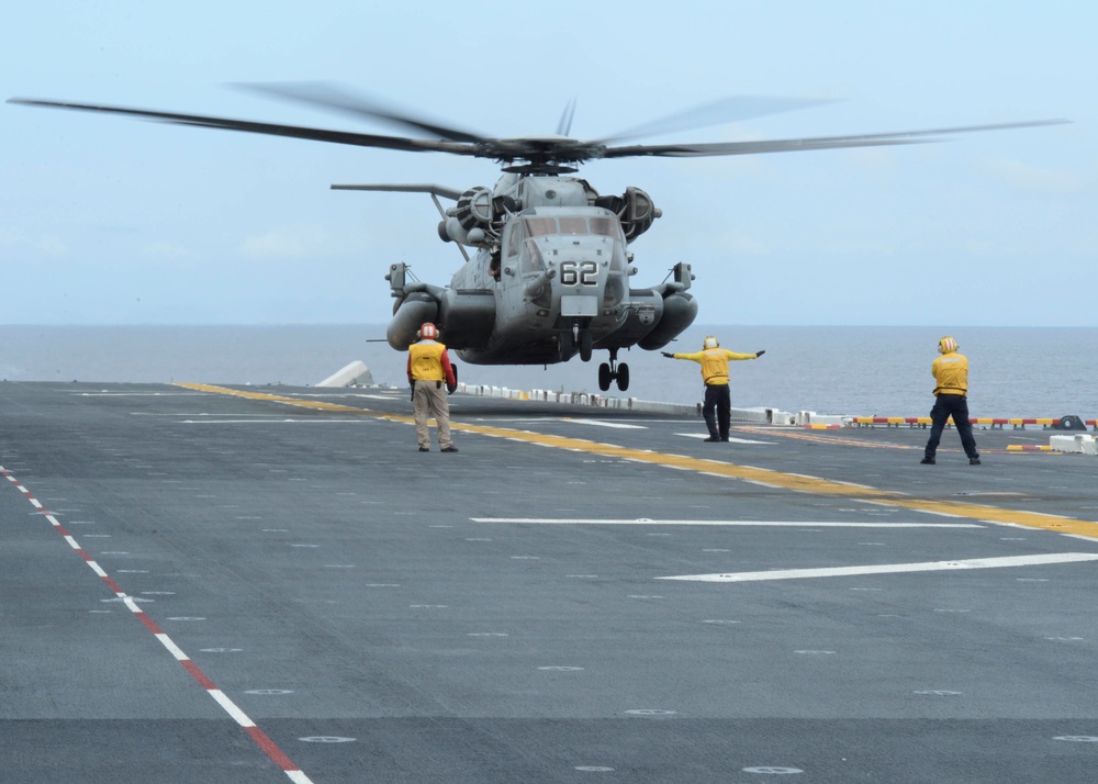 USS Boxer operations