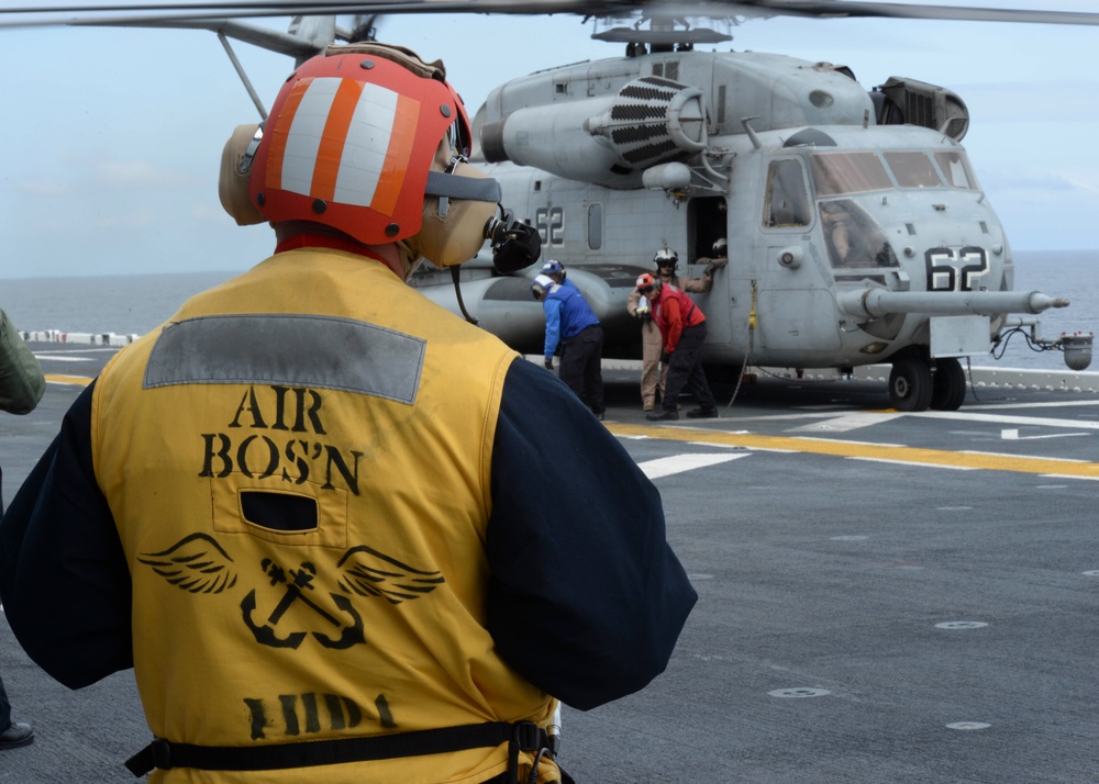 USS Boxer operations