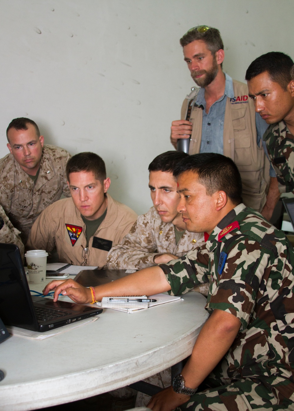 U.S., Nepal military coordinate relief missions