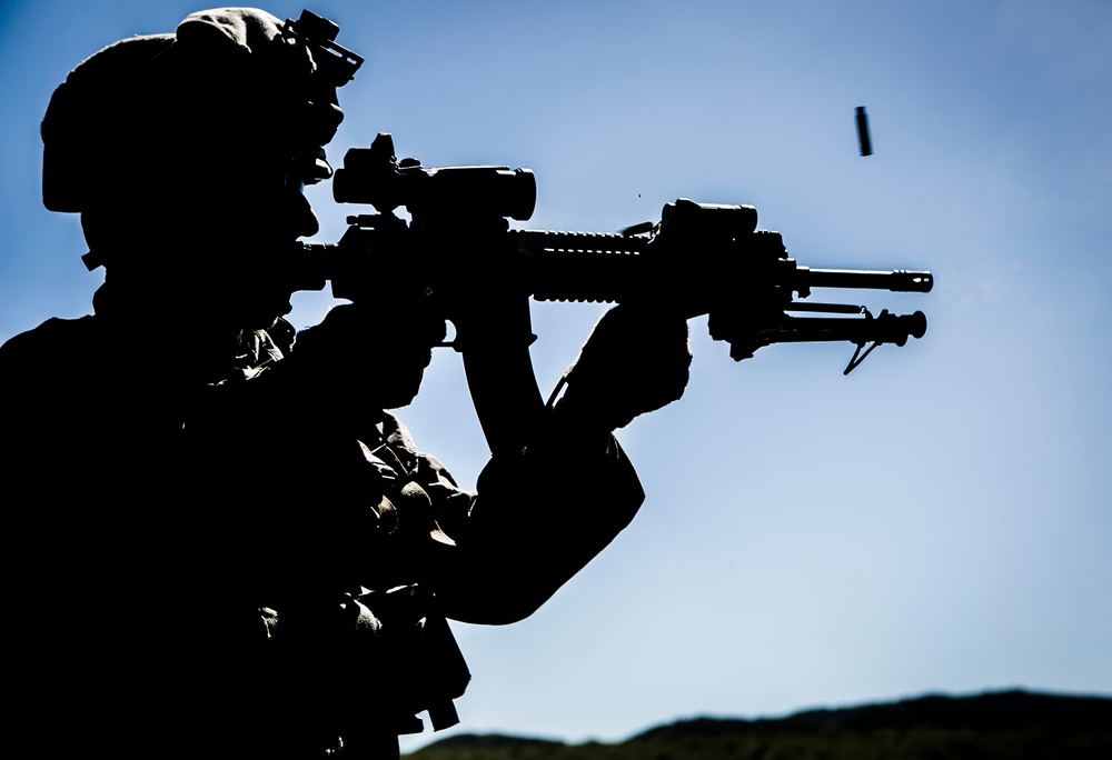 Platoon Assault: U.S. Marines team up with Spanish for live-fire training