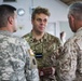 Royal service members visit JTF 505 command center