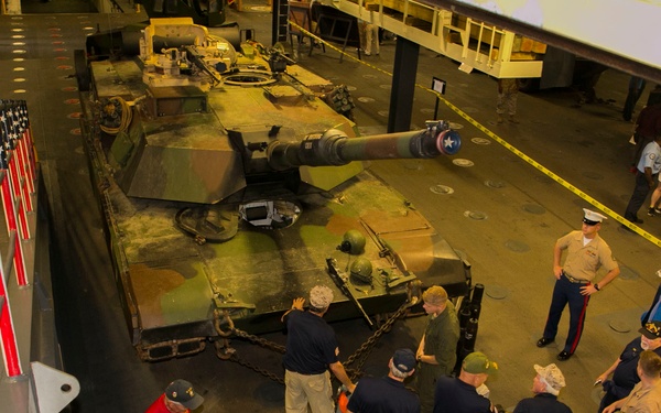 Disabled American Veterans tour USS Wasp