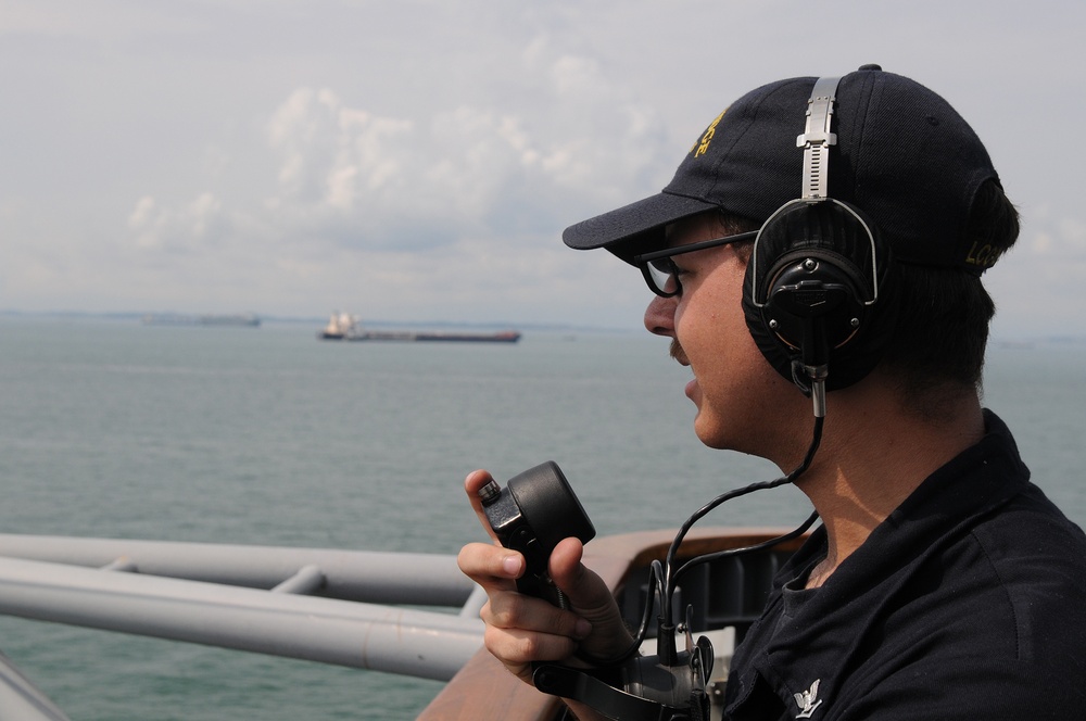 USS Blue Ridge operations