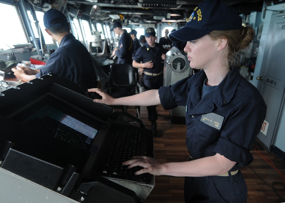 USS Blue Ridge operations