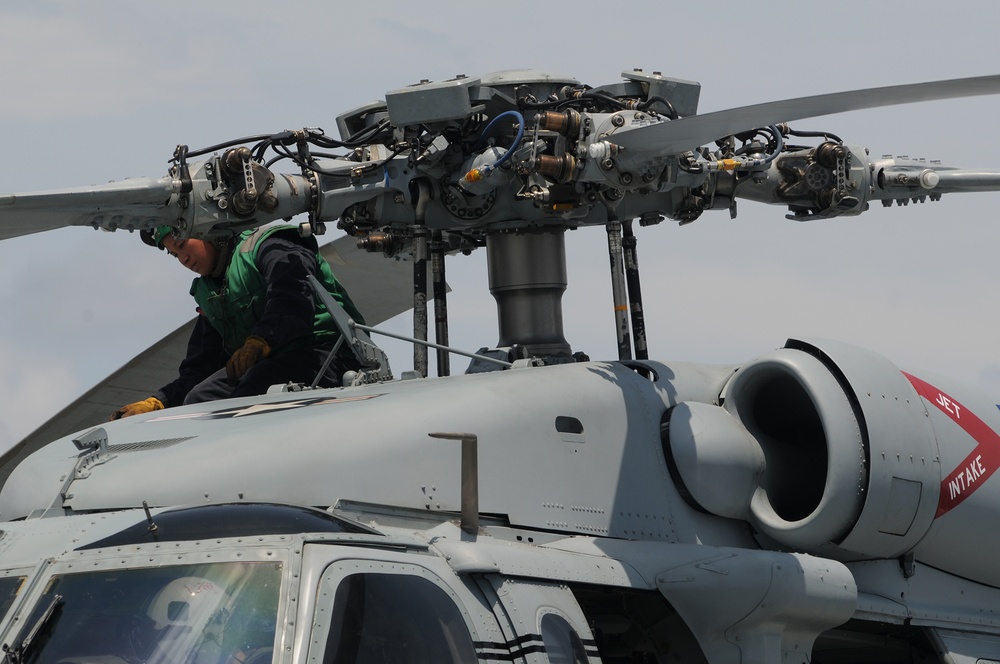 USS Blue Ridge operations