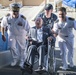 Legion of Honor Ceremony for WWII veterans aboard USS Wasp for Fleet Week Port Everglades