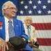 Legion of Honor Ceremony for WWII veterans aboard USS Wasp for Fleet Week Port Everglades