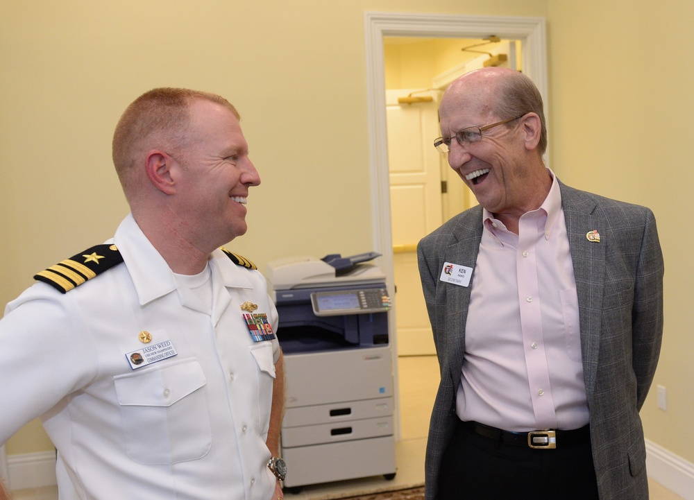Fleet Week Port Everglades commanders reception